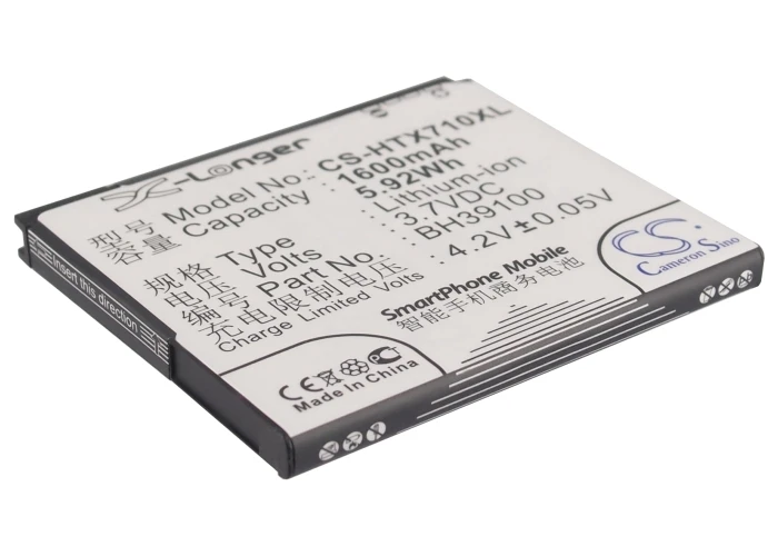 CS 1600 мАч/5.92Wh батарея для HTC C110e,G20, праздник, Omega,PH39100, радар, Райдер 4G, Райдер 4 аппарат не привязан к оператору сотовой связи, яркий, яркий, 4G,X710a
CS 1600 мАч/5.92Wh батарея для HTC C110e,G20, праздник, Omega,PH39100, радар, Райдер 4G, Райдер 4 аппарат не привязан к оператору сотовой связи, яркий, яркий, 4G,X710a