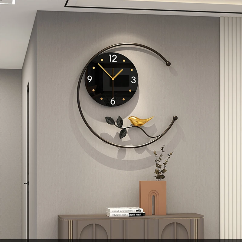 Modern Luxury Metal Wall Clock Living Room Gold Black Simple Stylish Wall Watch Bedroom Chic Art Silent Horloge Home Decor
Modern Luxury Metal Wall Clock Living Room Gold Black Simple Stylish Wall Watch Bedroom Chic Art Silent Horloge Home Decor