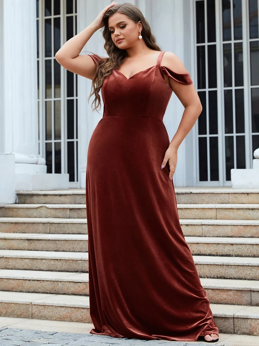 Plus Size Evening Dresses Velvet Deep V Neck Sleeveless A Line Floor Length Ever Pretty 2022 Bridesmaid Dresses Vestidos De Gala
Plus Size Evening Dresses Velvet Deep V Neck Sleeveless A Line Floor Length Ever Pretty 2022 Bridesmaid Dresses Vestidos De Gala