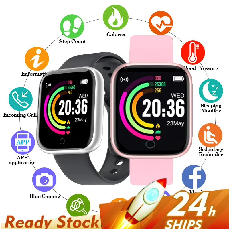 Hot D20 Smartwatch Kids Electronic Smart Watch Men Women Sport Waterproof Heart Rate Blood Pressure Monitor Smartbracelet Watch
Hot D20 Smartwatch Kids Electronic Smart Watch Men Women Sport Waterproof Heart Rate Blood Pressure Monitor Smartbracelet Watch