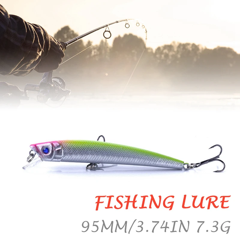 Crankbaits fishing Wobblers for pike 95mm Sinking Action Bass Trout Amur pikc hard bait Freshwater Saltwater fishing accessories
Crankbaits fishing Wobblers for pike 95mm Sinking Action Bass Trout Amur pikc hard bait Freshwater Saltwater fishing accessories