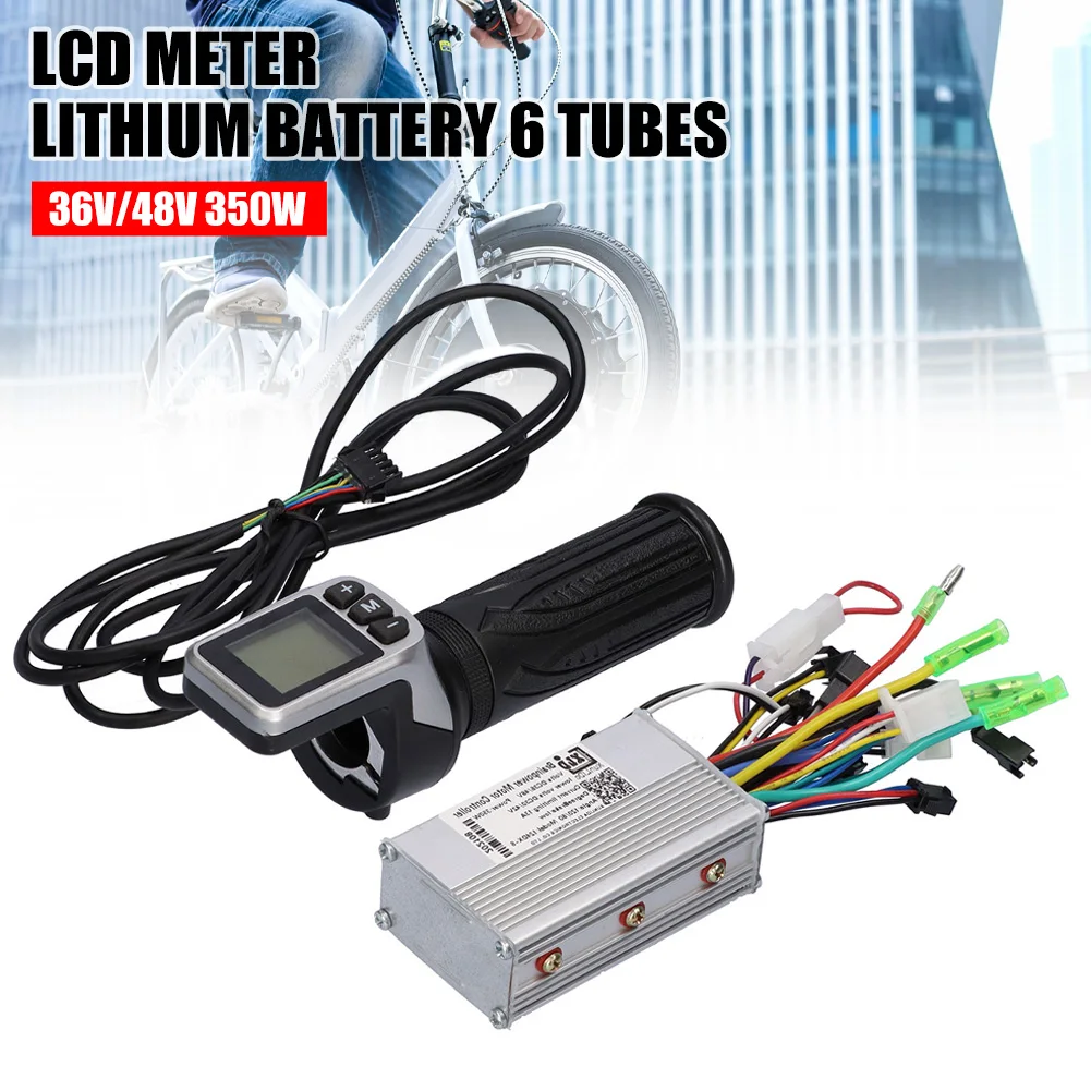 Hot sale 36V/48V 350W Electric Bike Brushless Motor Controller with LCD Display Electric Bicycle Scooter E-bike Parts Accessorie
Hot sale 36V/48V 350W Electric Bike Brushless Motor Controller with LCD Display Electric Bicycle Scooter E-bike Parts Accessorie