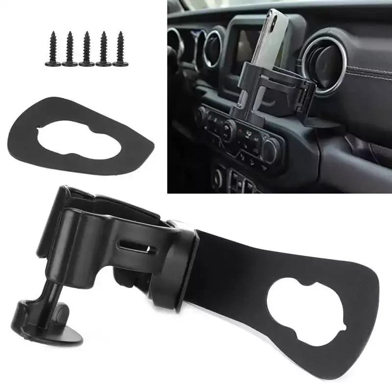 Mobile Phone Holder Water Drink Cup Stand Bracket Replacement for Jeep Wrangler JL JLU JK
Mobile Phone Holder Water Drink Cup Stand Bracket Replacement for Jeep Wrangler JL JLU JK