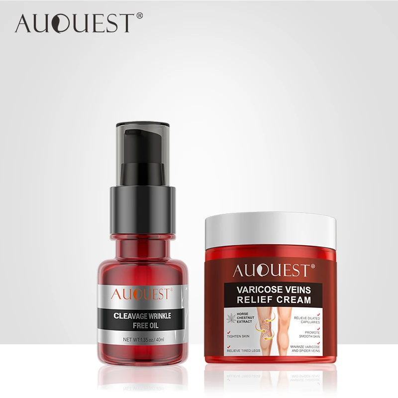 AUQUEST Body Care Sets Varicose Veins Treatment Cream Cleavage Remove Wrinkle Body Oil Firming Lifting Skin Care for Women
AUQUEST Body Care Sets Varicose Veins Treatment Cream Cleavage Remove Wrinkle Body Oil Firming Lifting Skin Care for Women