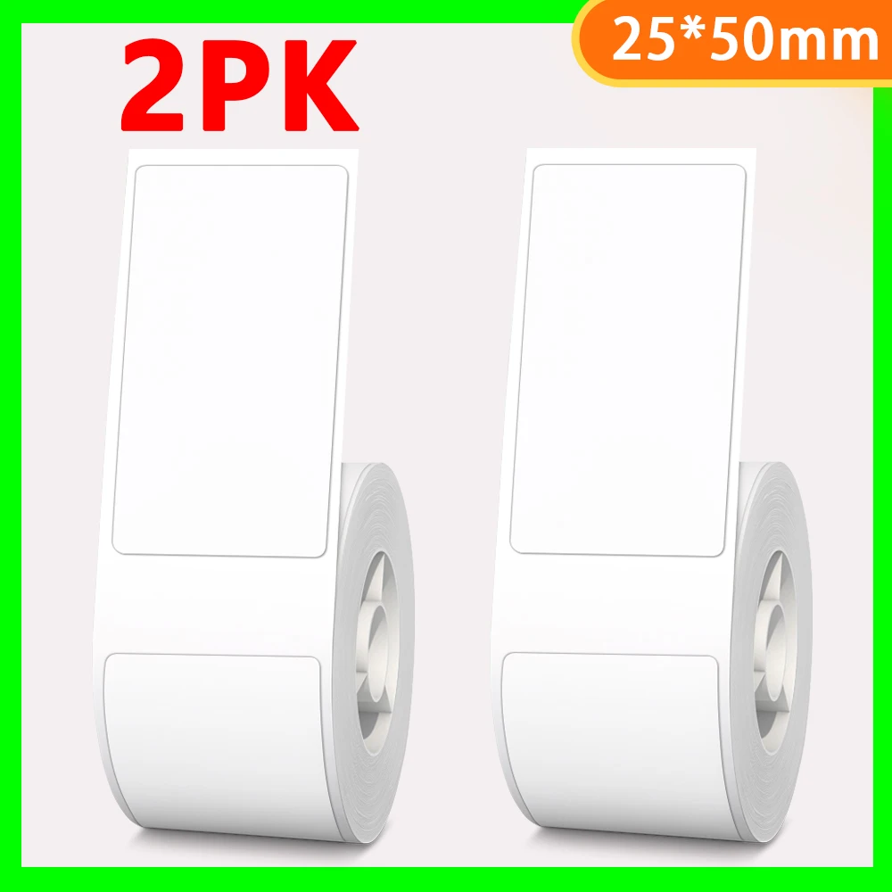 2Rolls Niimbot D101 Printing Label Paper 25*50mm D11 D110 Plus White Label Tape for NIIMBOT D101 Wireless Portable Label Maker
2Rolls Niimbot D101 Printing Label Paper 25*50mm D11 D110 Plus White Label Tape for NIIMBOT D101 Wireless Portable Label Maker