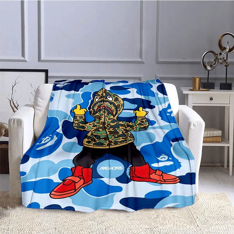 Bape Modern Printing Blanket Children Warm Blanket Soft and Comfortable Blanket Home Travel Blanket Birthday Gift Blanket
Bape Modern Printing Blanket Children Warm Blanket Soft and Comfortable Blanket Home Travel Blanket Birthday Gift Blanket