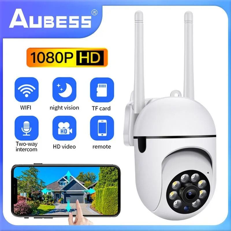 720P PTZ IP Camera Wifi Outdoor 2MP AI Human Detection Two Way Audio Home Security CCTV Camera 4X Digital Zoom Wifi Camera
720P PTZ IP Camera Wifi Outdoor 2MP AI Human Detection Two Way Audio Home Security CCTV Camera 4X Digital Zoom Wifi Camera