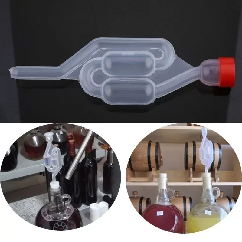 Wine Making Air Lock Bubble Grommet One-way Exhaust Water Seal Valve with Cork Wine Maker with Stopper
Wine Making Air Lock Bubble Grommet One-way Exhaust Water Seal Valve with Cork Wine Maker with Stopper