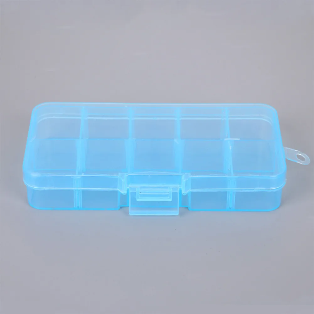 10 Grids 12.8*6.5*2.2cm Multi-divided Earrings Finishing Storage Box Transparent Plastic Jewelry Box Storage Box
10 Grids 12.8*6.5*2.2cm Multi-divided Earrings Finishing Storage Box Transparent Plastic Jewelry Box Storage Box