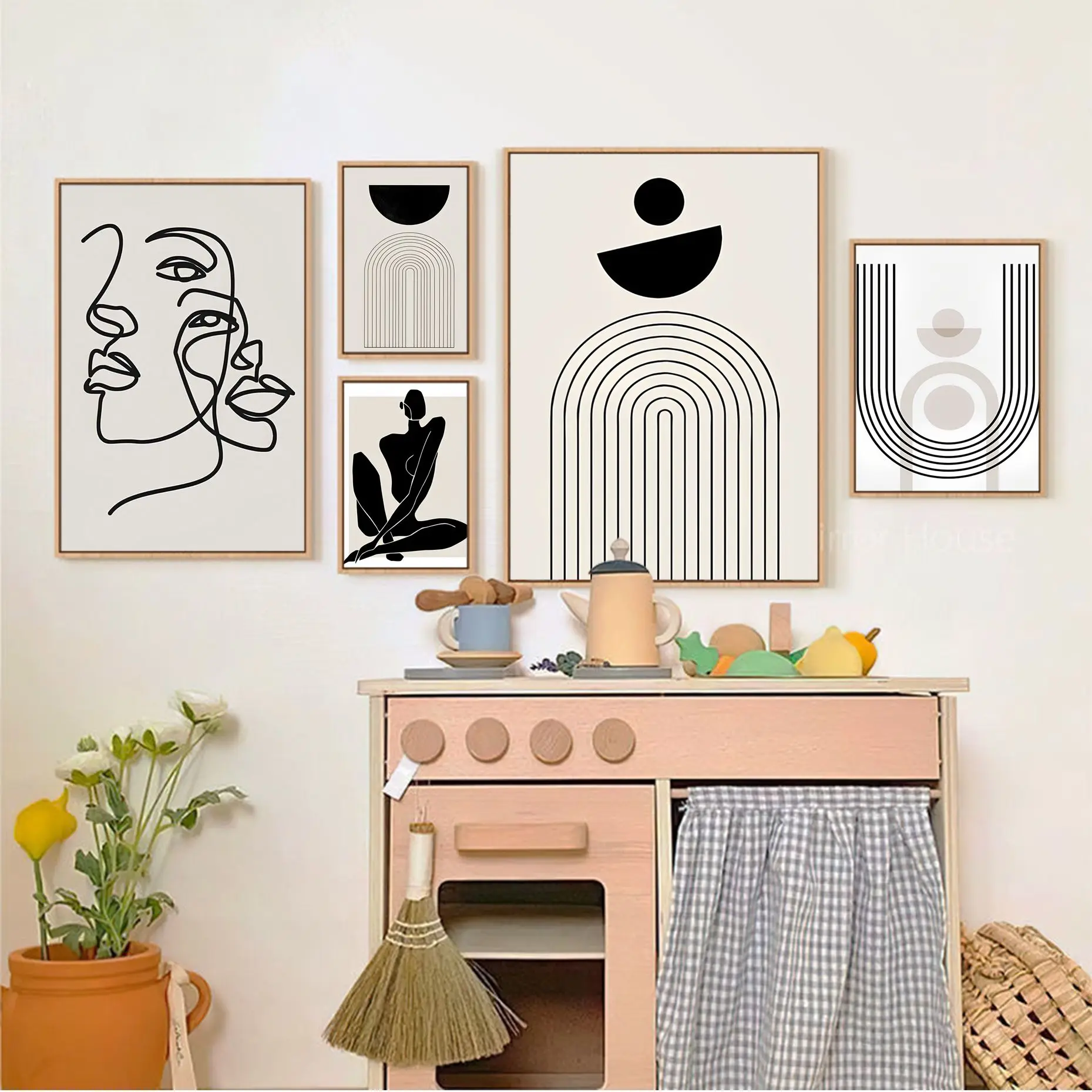 Abstract Bohemian Wall Art Vintage Posters Sticky Whitepaper Sticker DIY Room Bar Cafe Nordic Home Decor
Abstract Bohemian Wall Art Vintage Posters Sticky Whitepaper Sticker DIY Room Bar Cafe Nordic Home Decor