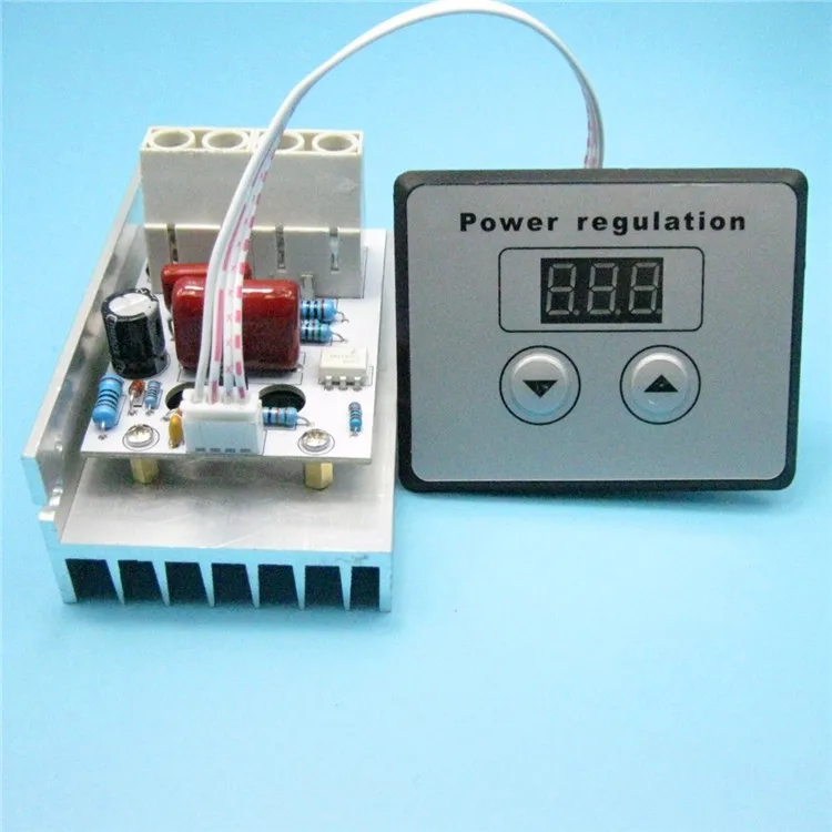 10000W Thyristor Super Power Electronic Digital Voltage Regulator, Dimming, Speed Regulation, Temperature Regulation 
10000W Thyristor Super Power Electronic Digital Voltage Regulator, Dimming, Speed Regulation, Temperature Regulation
