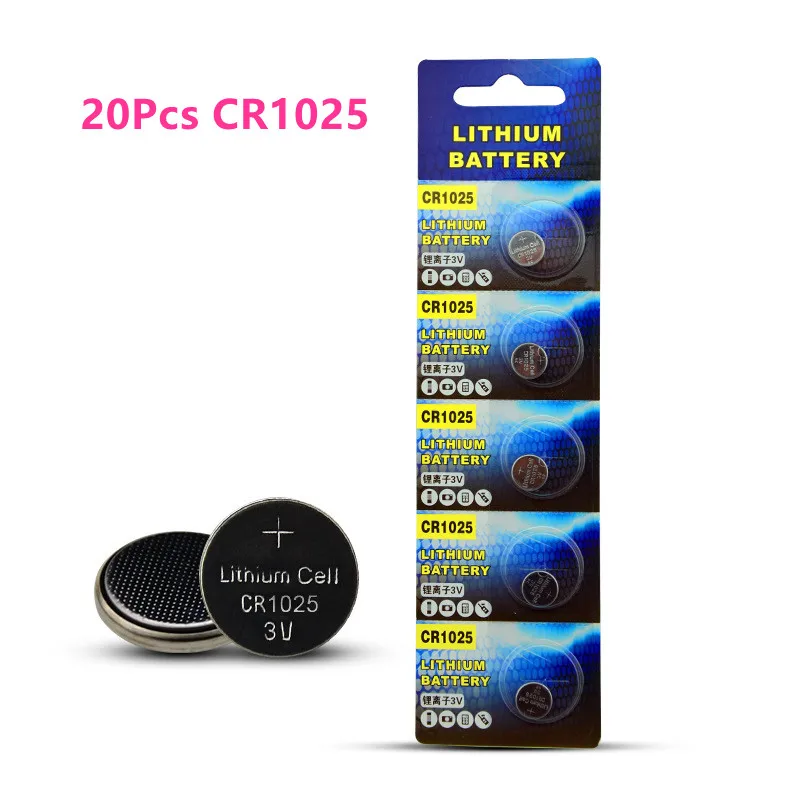 Литиевая батарея для часов, электронных игрушек, 20 шт., 3 в, CR 1025 CR1025
Литиевая батарея для часов, электронных игрушек, 20 шт., 3 в, CR 1025 CR1025