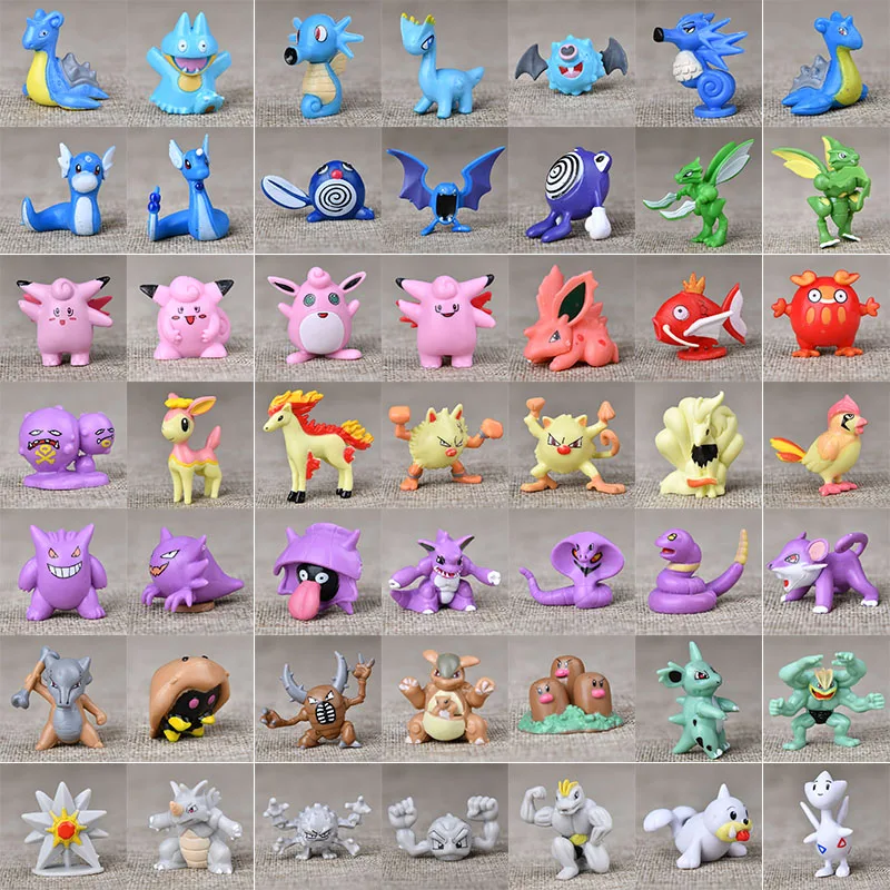 Anime Pokemon Monster Elf Figures Lapras Poliwrath Clefable Nidorina Nidoking Golbat Dugtrio Mankey Machoke Machamp Model Toy
Anime Pokemon Monster Elf Figures Lapras Poliwrath Clefable Nidorina Nidoking Golbat Dugtrio Mankey Machoke Machamp Model Toy