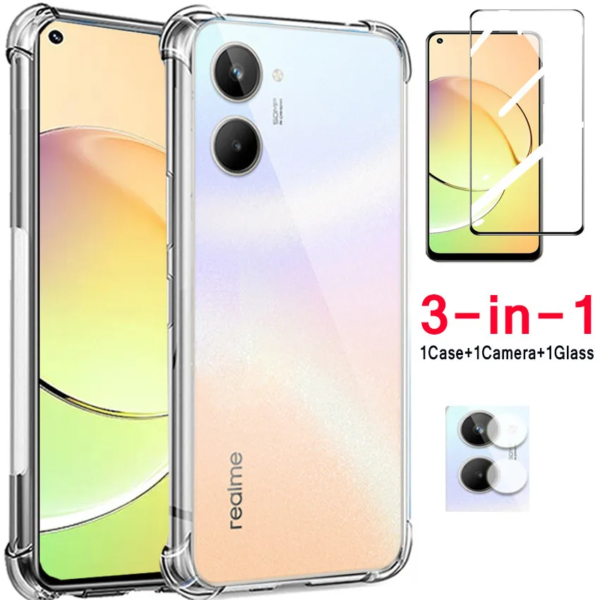 чехол/capa Realme 10 Case Shockproof Cover Realme10 Tempered Glass Realme-10 5G Silicone Case Realmi 10 original Cases Realmi10 
чехол/capa Realme 10 Case Shockproof Cover Realme10 Tempered Glass Realme-10 5G Silicone Case Realmi 10 original Cases Realmi10