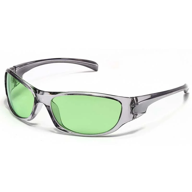 

Очки солнцезащитные женские в стиле стимпанк, квадратные брендовые дизайнерские винтажные модные солнечные очки в стиле ретро для вождения, зеленые