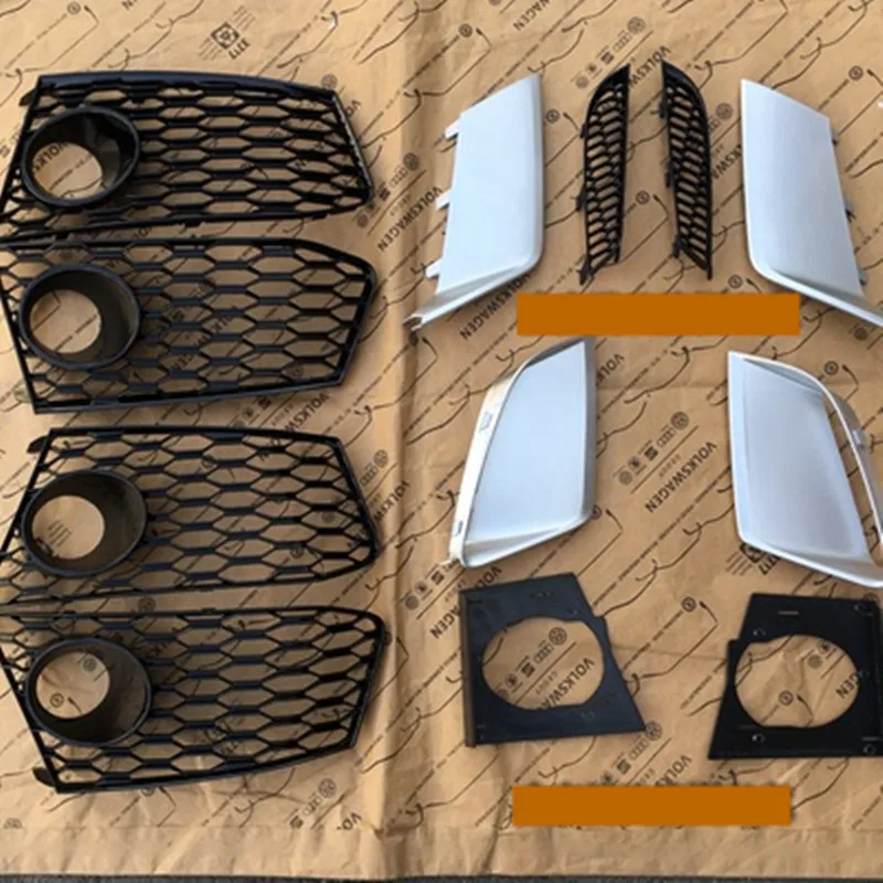 Osmrk Front Bumper down Grill Grille fog lamp cover frame for Audi A6I A7 upgraded to RS7 RS6 Silver trim автомобильные товары
Osmrk Front Bumper down Grill Grille fog lamp cover frame for Audi A6I A7 upgraded to RS7 RS6 Silver trim автомобильные товары