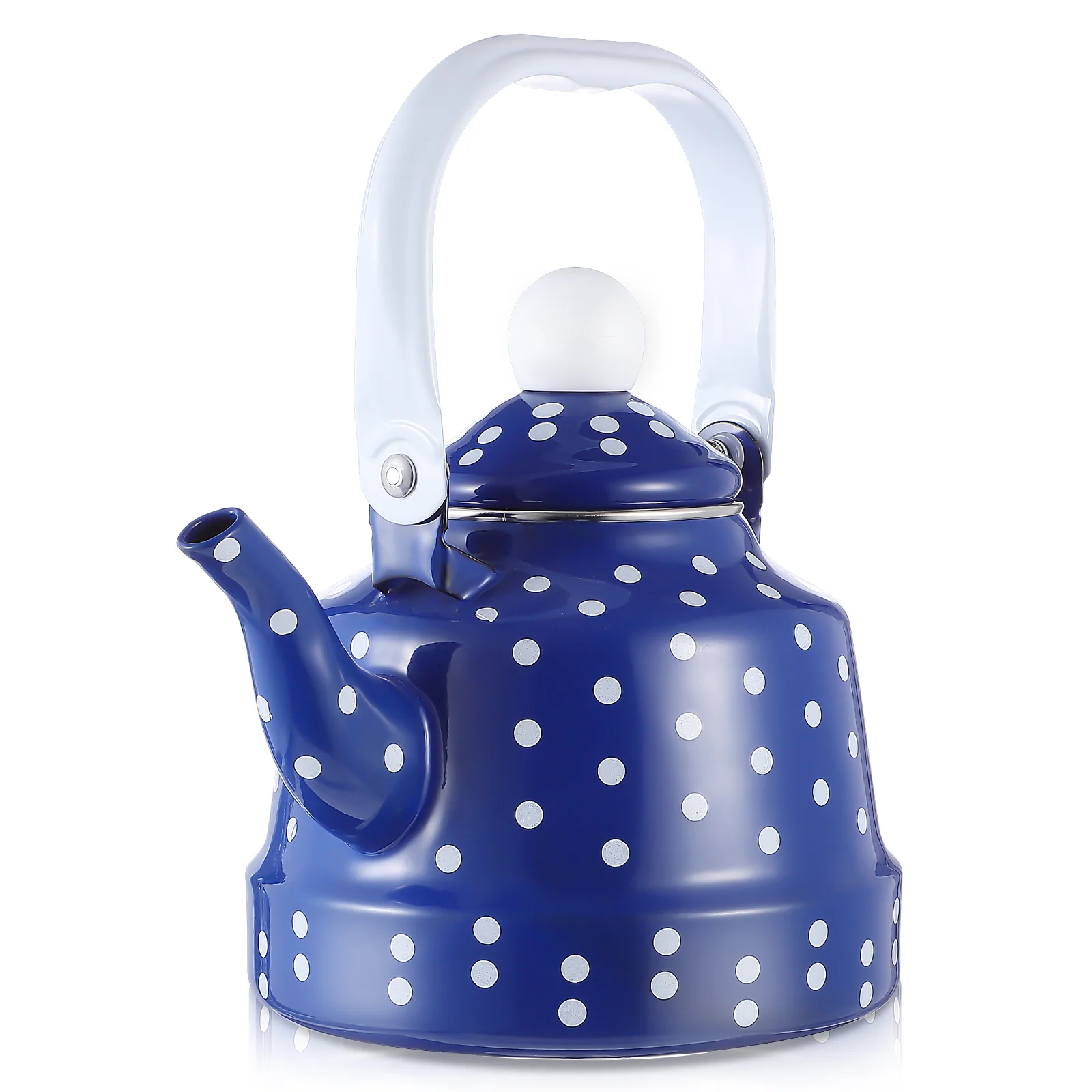

Ancient Bell Pot Kettle Stovetop Vintage Tea Kettles Whistling Camping Water Jug Old Fashioned Kitchen Enamel Pots Teapots