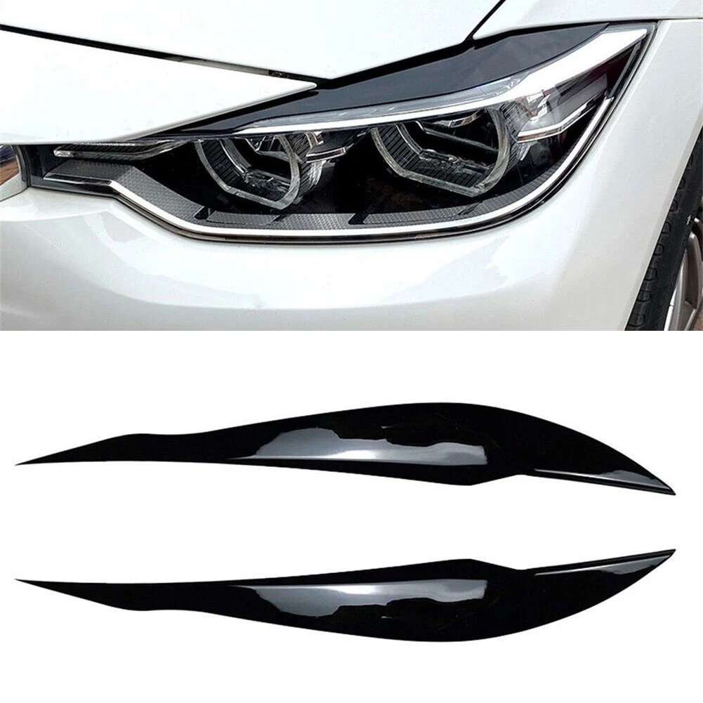 2Pcs F30 Headlight Cover Eyelid Eyebrow For BMW F30 Saloon 2012-2018 Gloss Black Left+Right Headlight Eyebrow Covers Accessories
2Pcs F30 Headlight Cover Eyelid Eyebrow For BMW F30 Saloon 2012-2018 Gloss Black Left+Right Headlight Eyebrow Covers Accessories