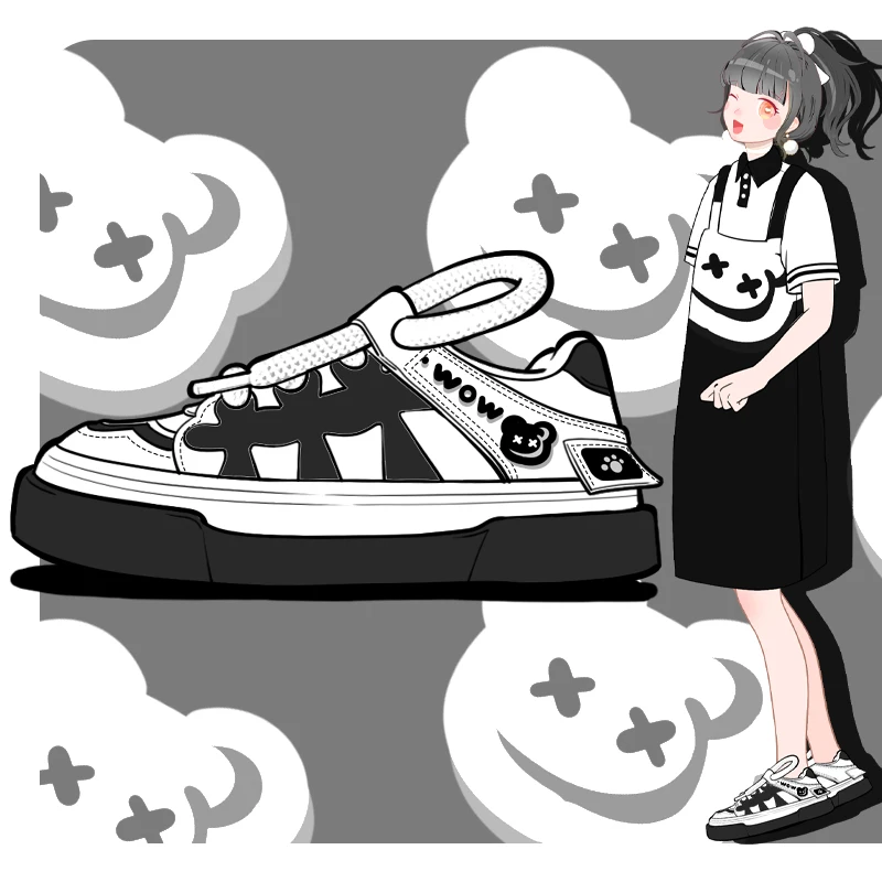 Amy and Michael 2023 Autumn New Trend Flat Casual Sneakers Cute Girls Students Low Top Tennis Shoes Female Woman Vulcanize Shoes
Amy and Michael 2023 Autumn New Trend Flat Casual Sneakers Cute Girls Students Low Top Tennis Shoes Female Woman Vulcanize Shoes
