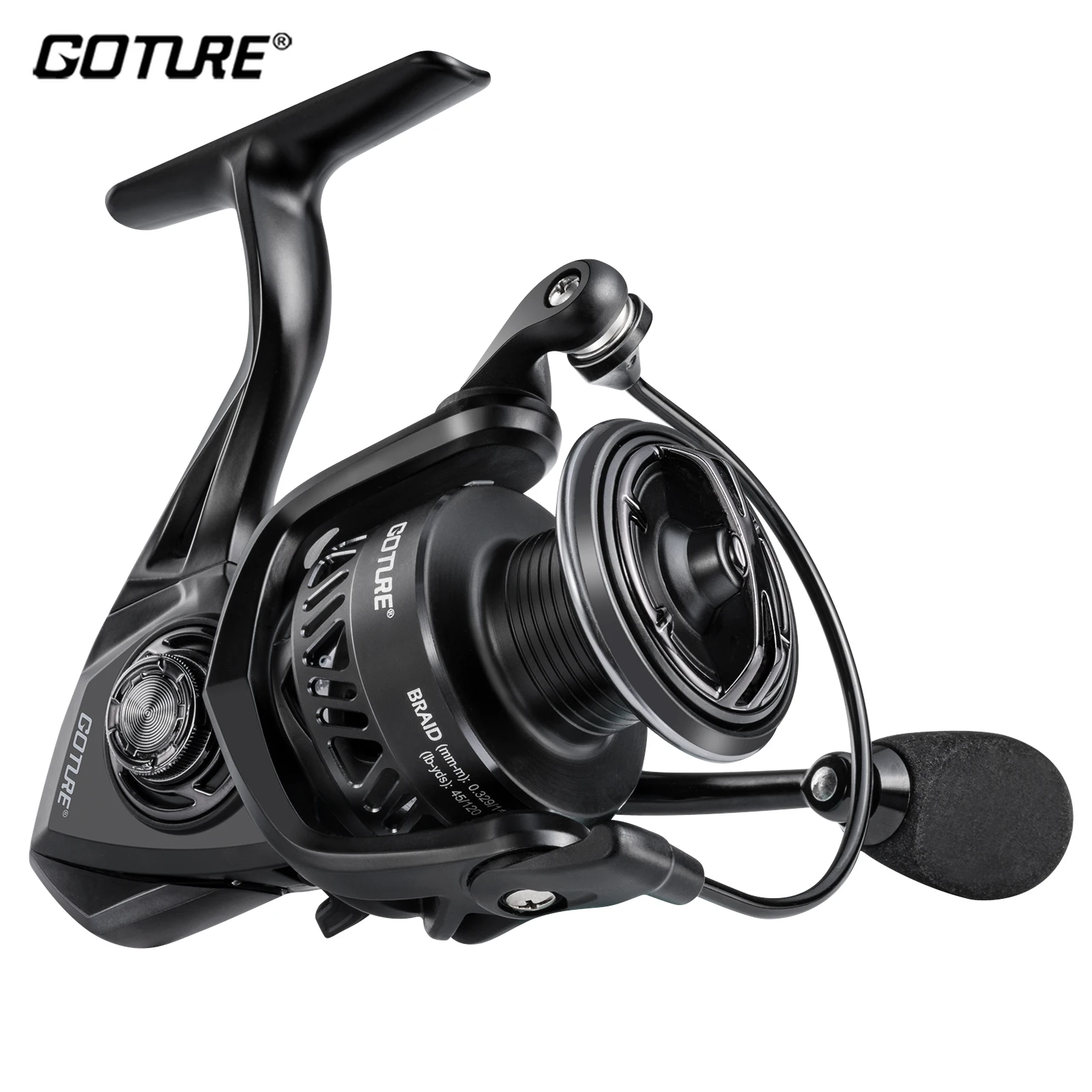 Goture VORTEX Carbon Spinning Fishing Reel 15KGS Max Drag Power 6.1:1 9+1BB Ultralight Spinning Reel for Carp Fishing Tackles
Goture VORTEX Carbon Spinning Fishing Reel 15KGS Max Drag Power 6.1:1 9+1BB Ultralight Spinning Reel for Carp Fishing Tackles