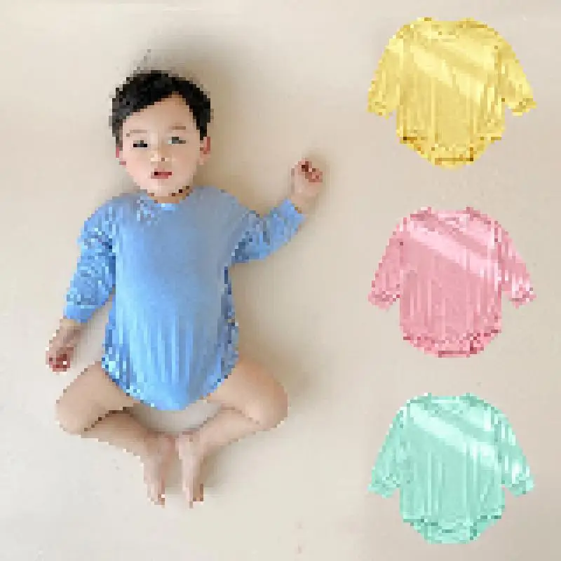 2023 New Spring And Summer Modal Solid Color Round Neck Long-sleeved Casual Air Conditioning Clothes For Children And Babies
2023 New Spring And Summer Modal Solid Color Round Neck Long-sleeved Casual Air Conditioning Clothes For Children And Babies