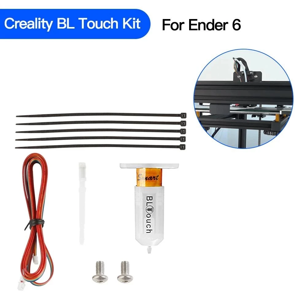 CREALITY 3D BL Touch Sensor Auto Bed Leveling Kit Ender-6 Printer 32Bit Auto-leverling Parts BL Touch Sensor 3D printer Parts
CREALITY 3D BL Touch Sensor Auto Bed Leveling Kit Ender-6 Printer 32Bit Auto-leverling Parts BL Touch Sensor 3D printer Parts