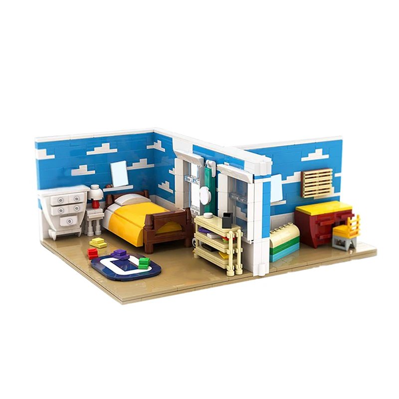 MOC idea Toys Apartment Building Blocks Kit Andy's Room Friend Entertainment Happy House Bricks Assemble Children Kid Gifts
MOC idea Toys Apartment Building Blocks Kit Andy's Room Friend Entertainment Happy House Bricks Assemble Children Kid Gifts