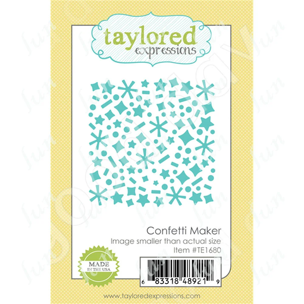 Confetti Maker Metal Cutting Dies for Diy Scrapbooking Crafts Dies Cut Stencils Maker Photo Album Template Handmade Decoration
Confetti Maker Metal Cutting Dies for Diy Scrapbooking Crafts Dies Cut Stencils Maker Photo Album Template Handmade Decoration