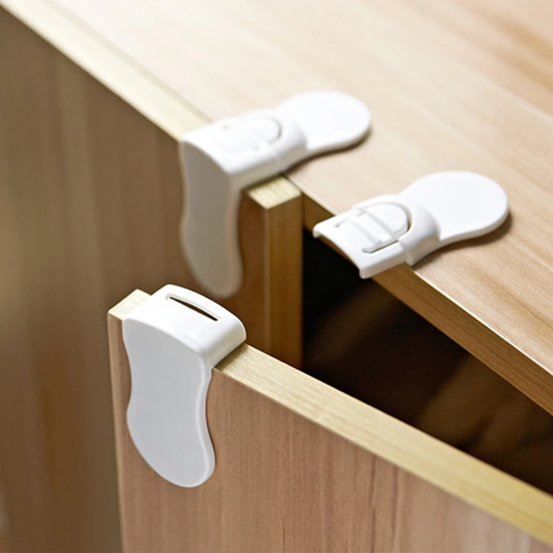 Baby Safety Drawer Lock Anti-Pinching Hand Cabinet Drawer Locks Plastic White Safety Buckle for Children Kids Protection
Baby Safety Drawer Lock Anti-Pinching Hand Cabinet Drawer Locks Plastic White Safety Buckle for Children Kids Protection