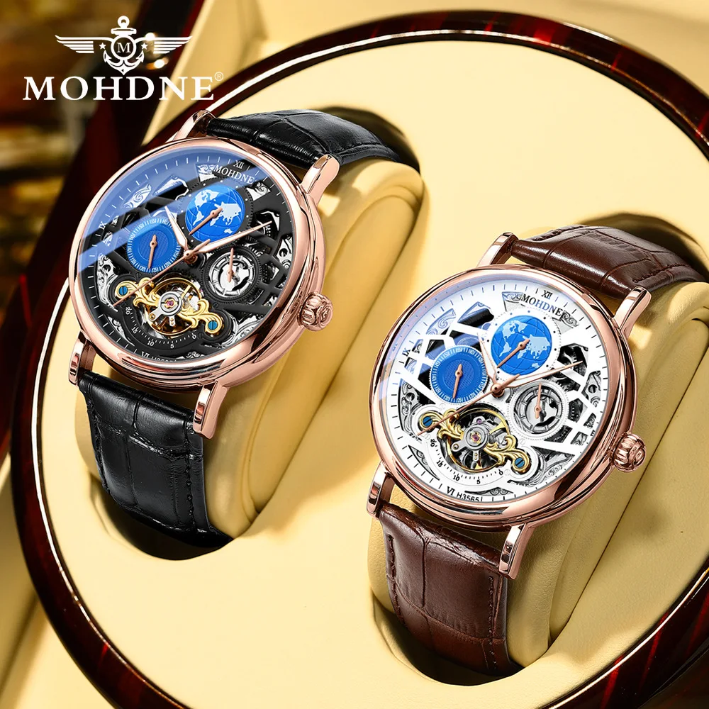 New Skeleton Mens Watch Tourbillon Watch Chrono Automatic Hollow out Machine Watches Men Luminous Waterproof 30M Rose Gold Clock
New Skeleton Mens Watch Tourbillon Watch Chrono Automatic Hollow out Machine Watches Men Luminous Waterproof 30M Rose Gold Clock