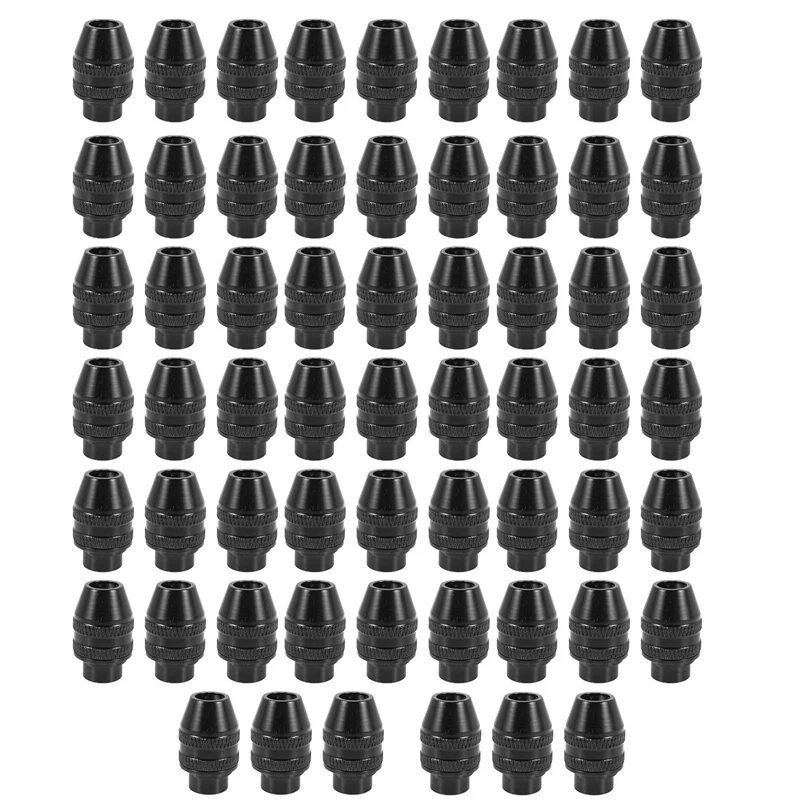 

60Pcs Multi Quick Change Keyless Chuck Universal Chuck Replacement For Dremel 4486 Rotary Tools 3000 4000 7700 8200