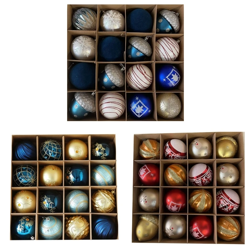 16 Pieces Christmas Tree Ball Pendant Decor December Charms Set Christmas Tree Balls Gifts Merry Christmas Sign
16 Pieces Christmas Tree Ball Pendant Decor December Charms Set Christmas Tree Balls Gifts Merry Christmas Sign