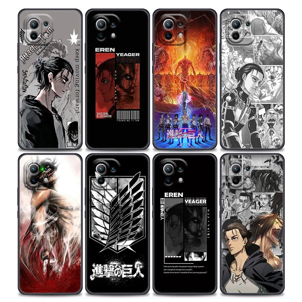 Phone Case for Xiaomi Mi 11 Lite NE 11i 11X 11T 12 Pro Poco F1 F3 X3 GT X4 NFC Pro Cases Cover Anime Attack on Titan Eren Yeager
Phone Case for Xiaomi Mi 11 Lite NE 11i 11X 11T 12 Pro Poco F1 F3 X3 GT X4 NFC Pro Cases Cover Anime Attack on Titan Eren Yeager
