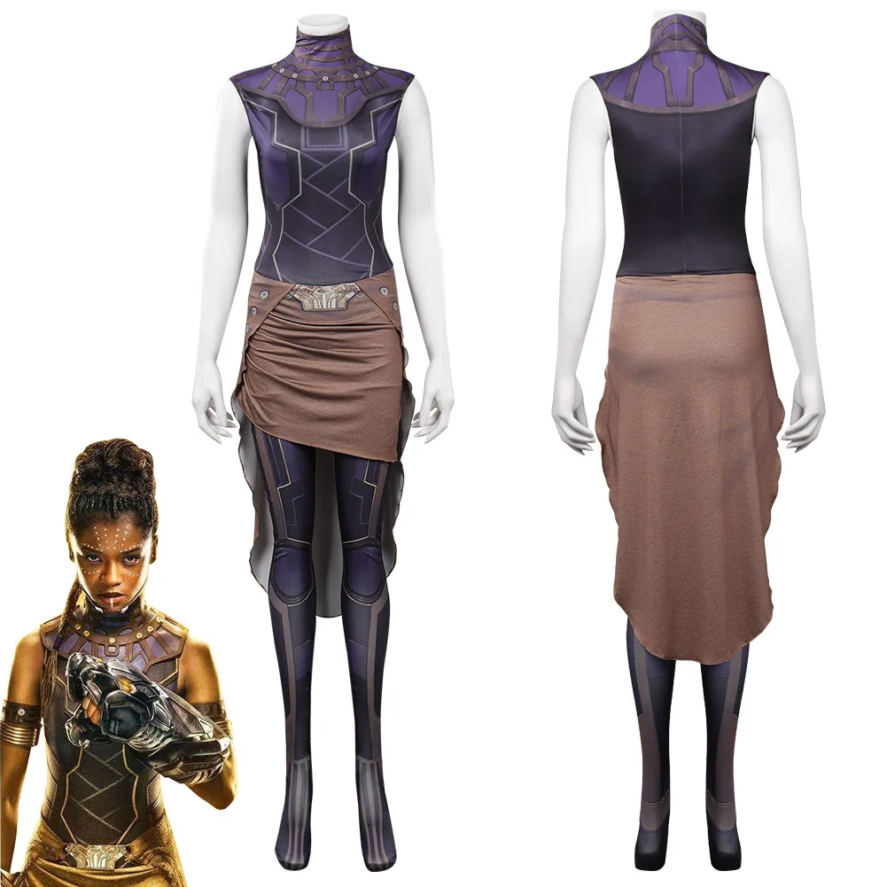 Костюм для косплея Wakanda Forever Shuri, комбинезон, костюмы на Хэллоуин, карнавальный костюм для женщин, ролевые игры
Костюм для косплея Wakanda Forever Shuri, комбинезон, костюмы на Хэллоуин, карнавальный костюм для женщин, ролевые игры