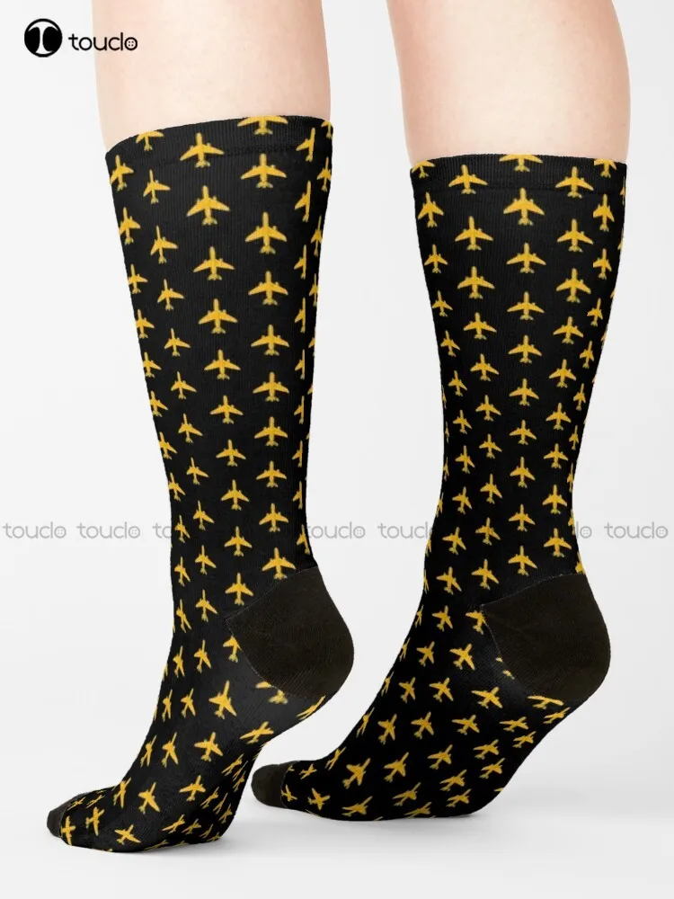 Yellow Jet Airplane Pattern Socks Black Socks Men Fashion Creative Leisure Funny Harajuku Art Abstract Oil Painting Socks Girls
Yellow Jet Airplane Pattern Socks Black Socks Men Fashion Creative Leisure Funny Harajuku Art Abstract Oil Painting Socks Girls