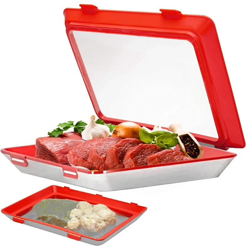 1Pcs Food Preservation Tray Kitchen Refrigerator Decoration Plastic Hermetic Tray Fresh Food Storage Plate Storage Accessories
1Pcs Food Preservation Tray Kitchen Refrigerator Decoration Plastic Hermetic Tray Fresh Food Storage Plate Storage Accessories
