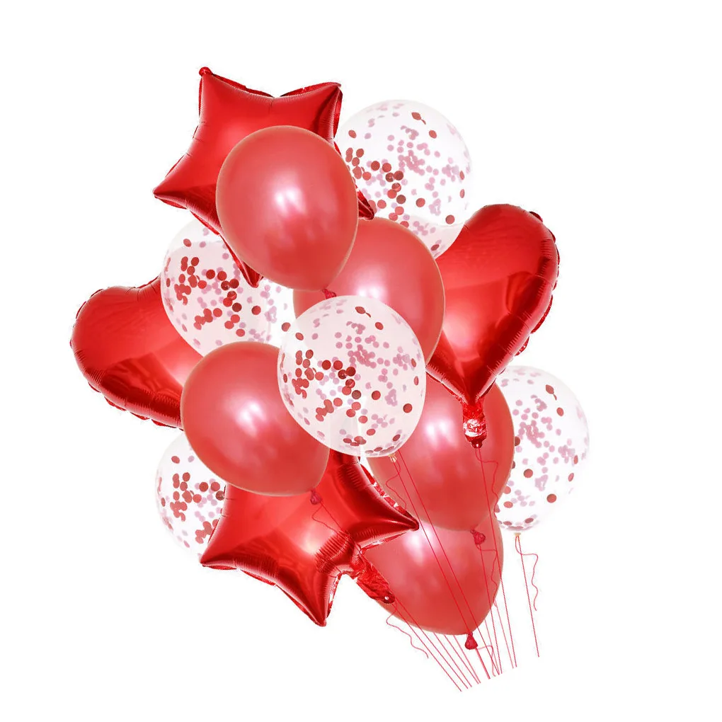 14 Pcs/set Party Balloon Holiday wedding Birthday Party Decorative Aluminum Foil Balloons
14 Pcs/set Party Balloon Holiday wedding Birthday Party Decorative Aluminum Foil Balloons