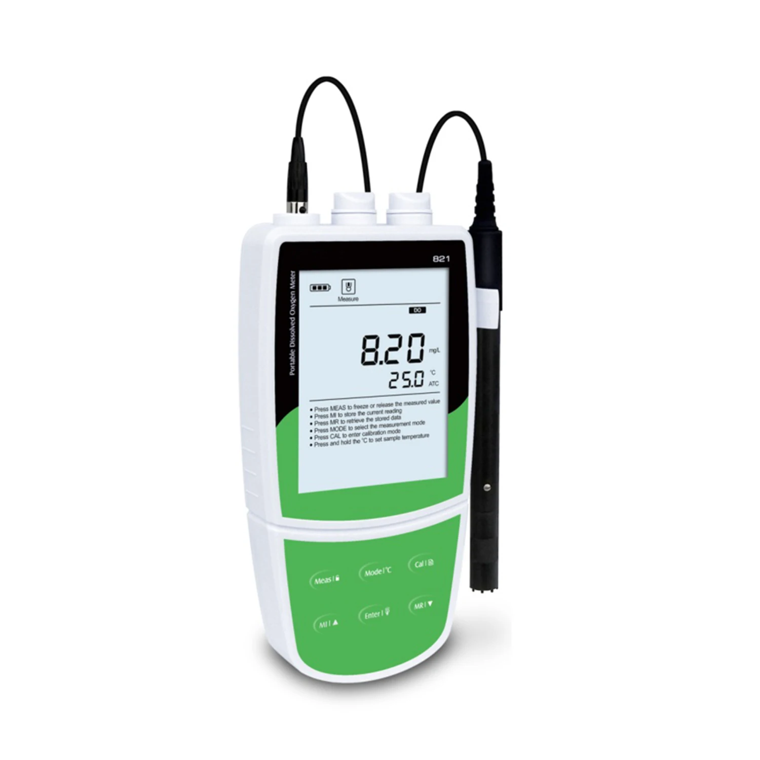 Bante820 Professional Economy Automatic Portable Dissolved Oxygen Meter with Auto Read Function Senses
Bante820 Professional Economy Automatic Portable Dissolved Oxygen Meter with Auto Read Function Senses