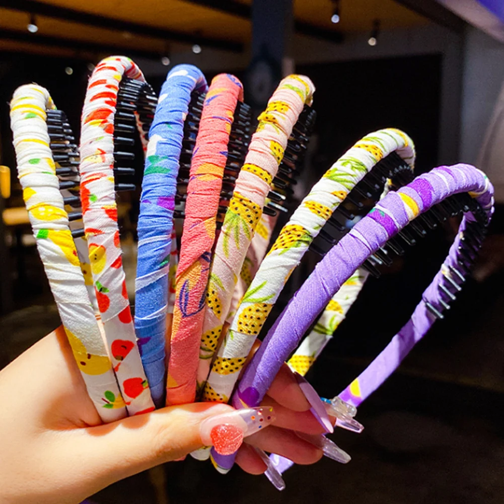 Ободок для волос с зубцами Женский, Модный Бандаж с принтом, противоскользящий, аксессуар на голову
Ободок для волос с зубцами Женский, Модный Бандаж с принтом, противоскользящий, аксессуар на голову