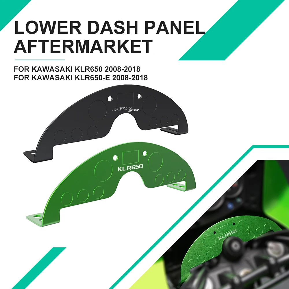 Аксессуары для мотоциклов, нижняя панель приборной панели CNC, алюминий для Kawasaki KLR/klr 650 KLR650 2008-2018 2017 2016 2015 2014
Аксессуары для мотоциклов, нижняя панель приборной панели CNC, алюминий для Kawasaki KLR/klr 650 KLR650 2008-2018 2017 2016 2015 2014