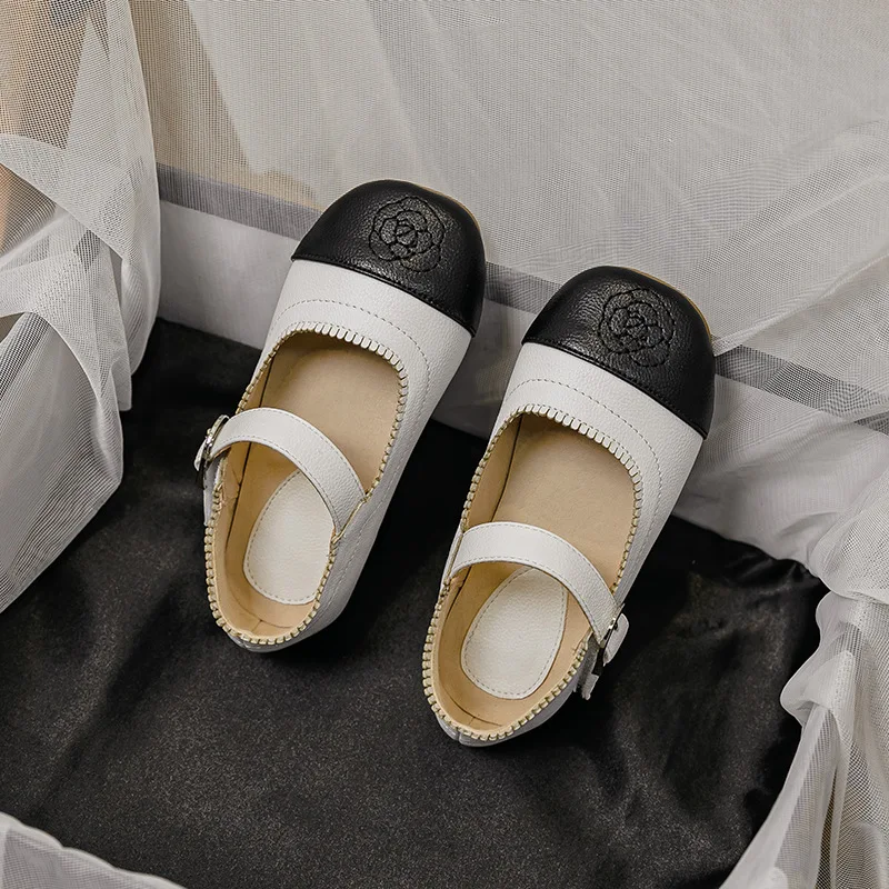 Girls Shoes Patchwork Leather Shoes Kids Square Toe Princess Shoes Baby Wave Mary Janes Shoe White Black Toddlers Zapatos Niña
Girls Shoes Patchwork Leather Shoes Kids Square Toe Princess Shoes Baby Wave Mary Janes Shoe White Black Toddlers Zapatos Niña