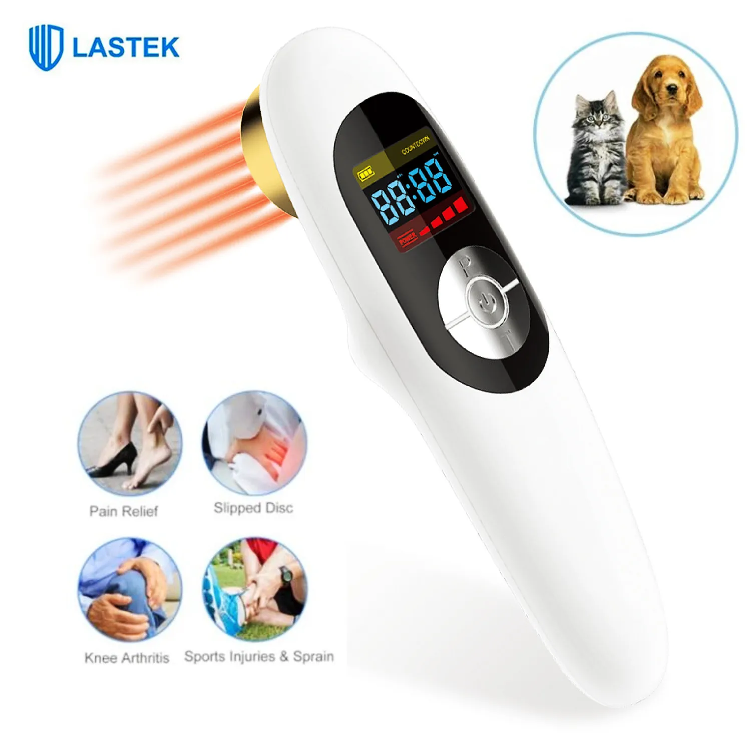 

Low Level Laser Therapy Device LLLT Handy Cure Laser Pain Relief Lower Back Pain Reduce Tendon Joint Swell Diminish Inflammation