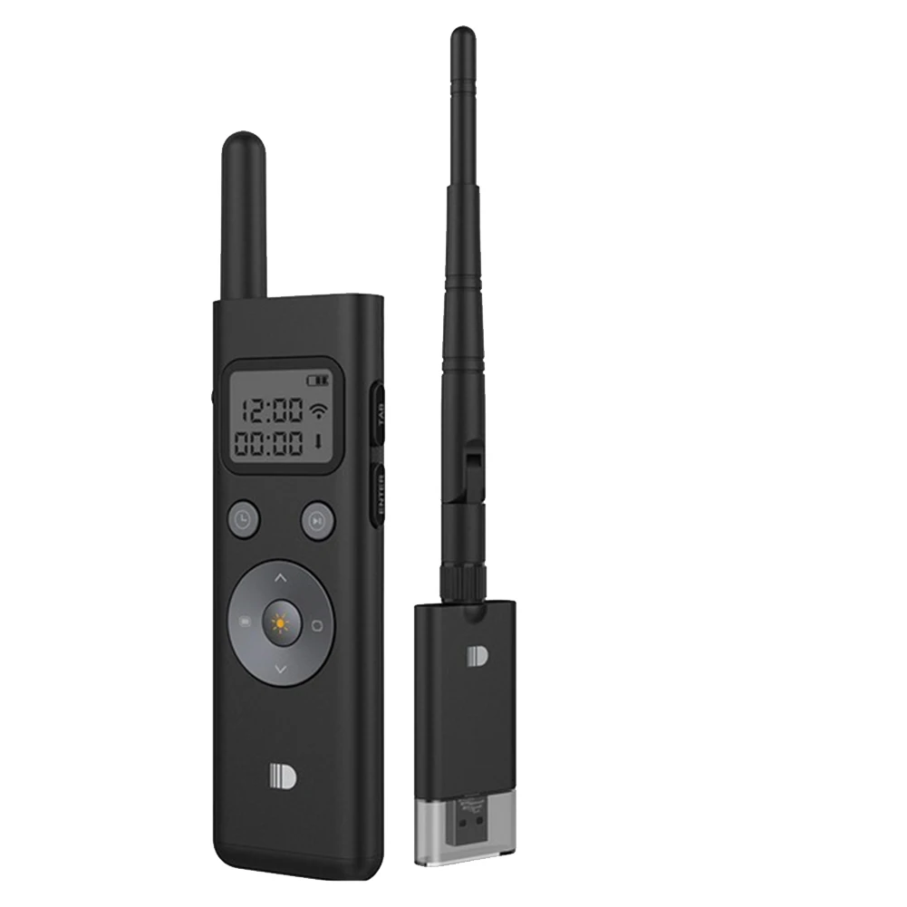 Wireless Powerpoint Presentation PPT Pointer Clicker Presenter LCD Display Green Light RF Remote Control 300M Distance
Wireless Powerpoint Presentation PPT Pointer Clicker Presenter LCD Display Green Light RF Remote Control 300M Distance