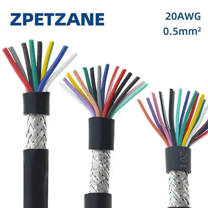 Многожильный экранированный провод YMCHA Shielded wire
Многожильный экранированный провод YMCHA Shielded wire