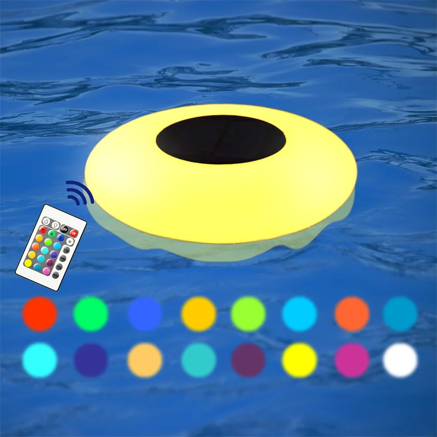 Solar Led Floating Light Waterproof IP68 Solar Pond Light Remote Control Glowing Lamp For Swimming Pool Fountain Garden Decor
Solar Led Floating Light Waterproof IP68 Solar Pond Light Remote Control Glowing Lamp For Swimming Pool Fountain Garden Decor