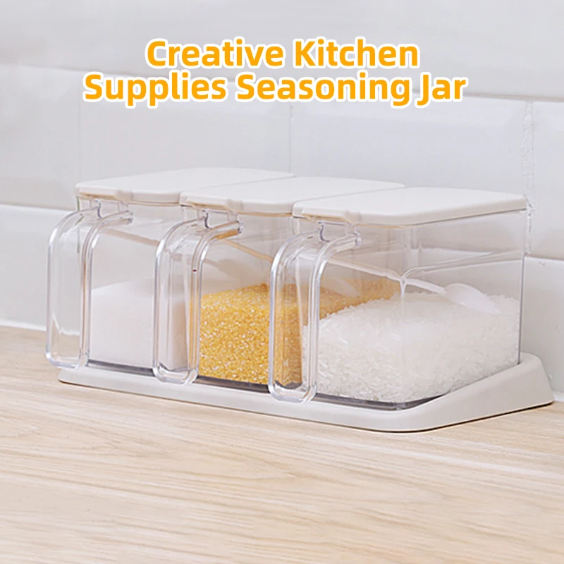 Obelix Muti-Function Seasoning Box Spice Pots Storage Container Cruet Seasoning Jars Spice Pantry With Spoons Kitchen Utensils
Obelix Muti-Function Seasoning Box Spice Pots Storage Container Cruet Seasoning Jars Spice Pantry With Spoons Kitchen Utensils