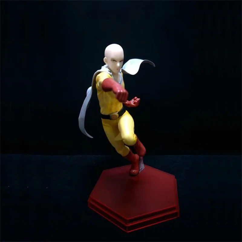 

Anime One Punch Man Saitama Heroes PVC Action Figure Collectible Model Doll Toy 18cm