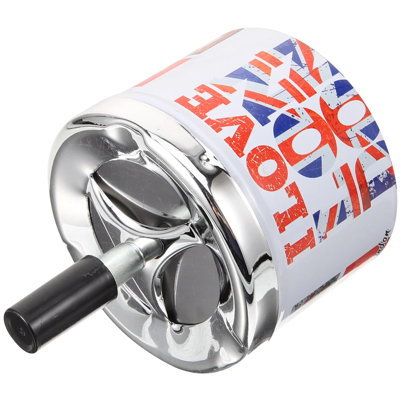 Ashtray Small Holder Smoker Simple Style Windproof Automatic Extinguishing Adornment Metal Desktop Round Container Memento 
Ashtray Small Holder Smoker Simple Style Windproof Automatic Extinguishing Adornment Metal Desktop Round Container Memento