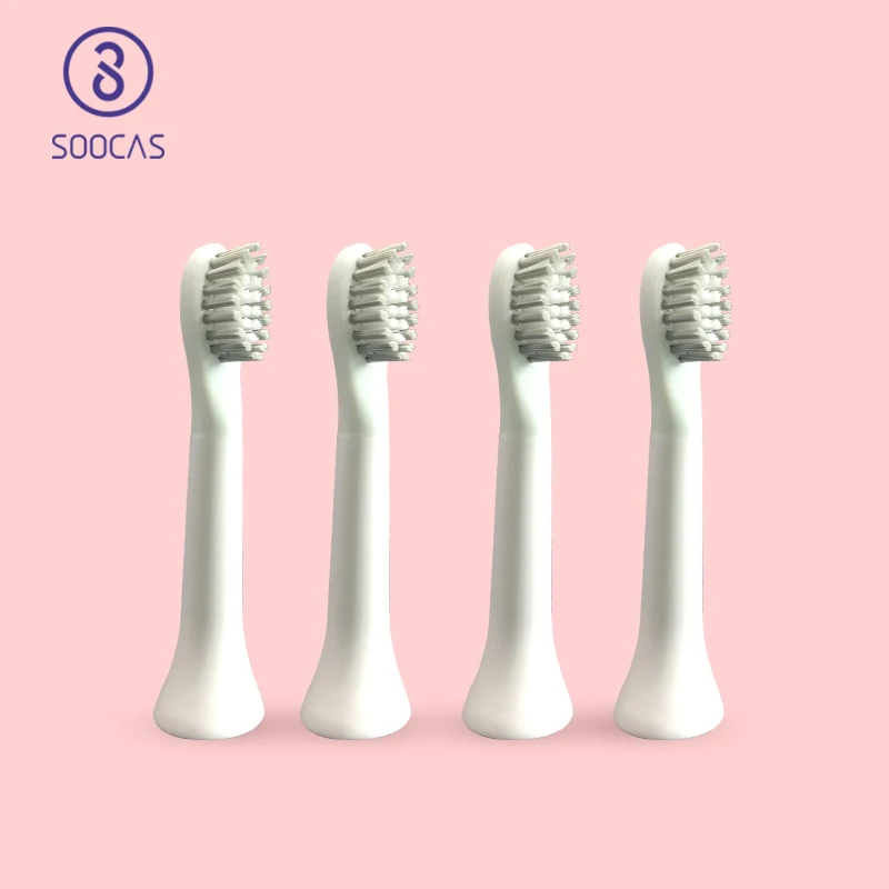 

SOOCAS PINJING SO WHITE EX3 Toothbrush Heads Only EX3 ToothBrush Electric Automatic Brush Replacement Heads Wireless Charing