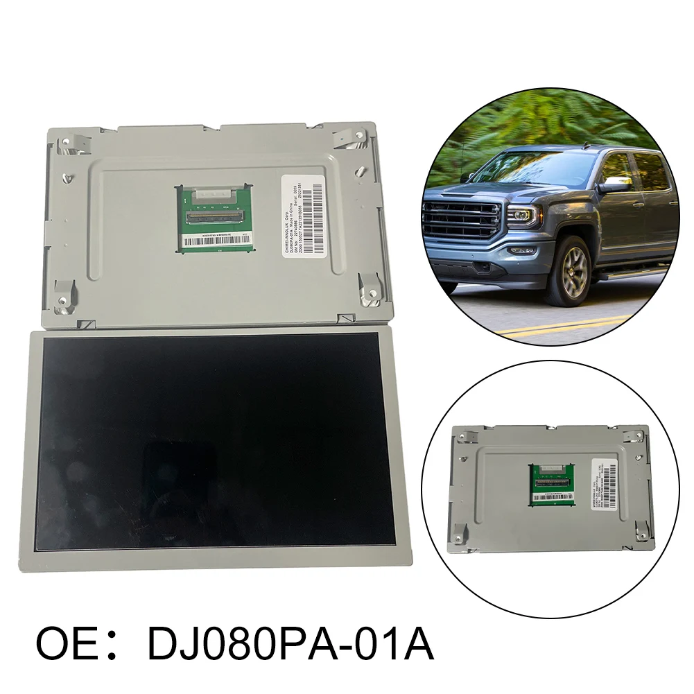 Car Repartment Parts Vehicle Display 8 Inches DJ080PA-01A DJ080PA-01L Electronic Components For GMC For Sierra 1500
Car Repartment Parts Vehicle Display 8 Inches DJ080PA-01A DJ080PA-01L Electronic Components For GMC For Sierra 1500